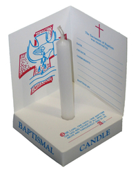 Baptismal Box Candle