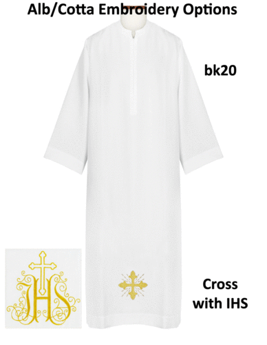 Alb Embroidery Options-IHS
