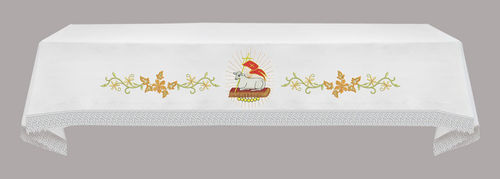 EASTER Altar Cloth with Agnus Dei & Book of 7 seals